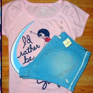 Abercrombie kids 2 Piece Lot NWT